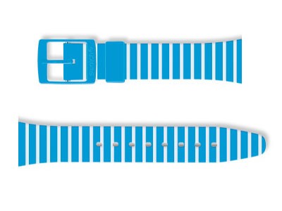بند پلاستیکی سواچ مردانه — GS138I