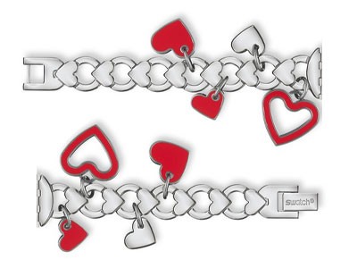 بند فلزی سواچ زنانه — LK307G