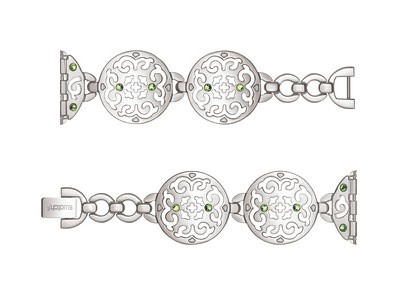 بند فلزی سواچ اسکین — SFK306G