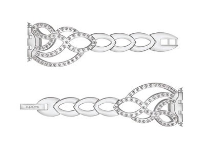 بند فلزی سواچ اسکین — SFK352G