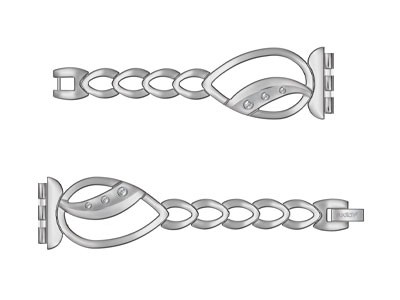 بند فلزی سواچ اسکین — SFK373G