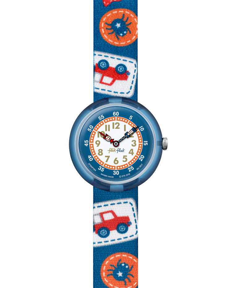 CAMPING BADGE BLUE