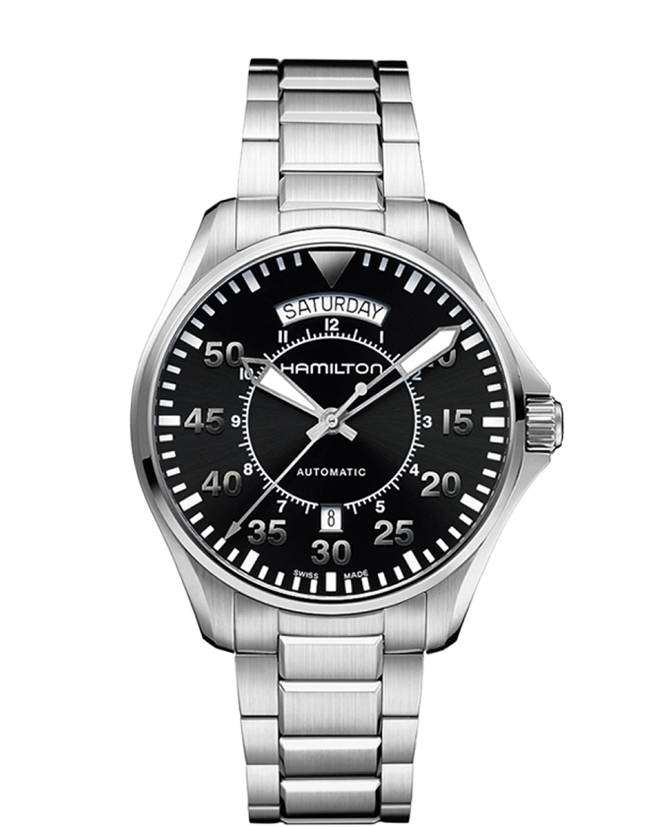 مردانه بزرگ اتوماتیک قاب استیل ساده