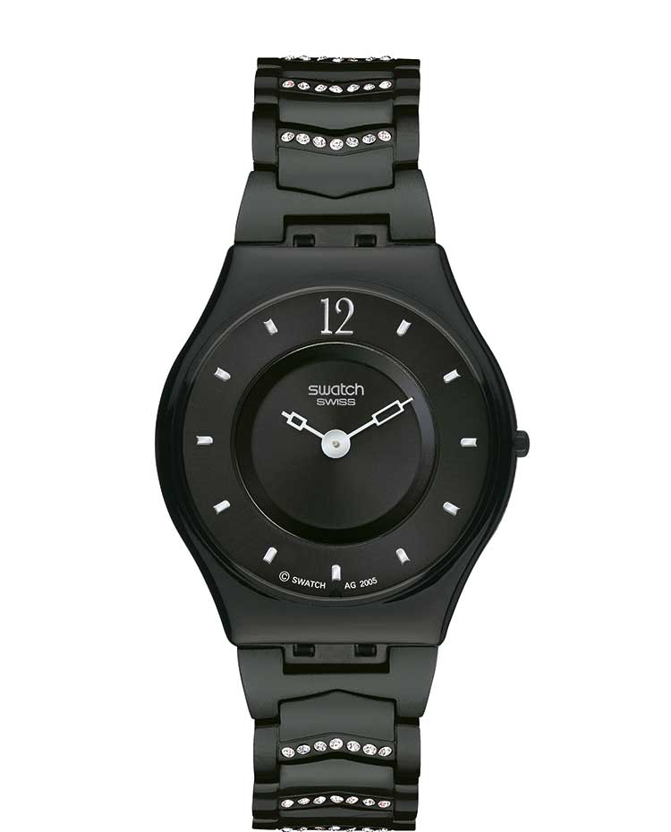 CRISTAL ROW BLACK