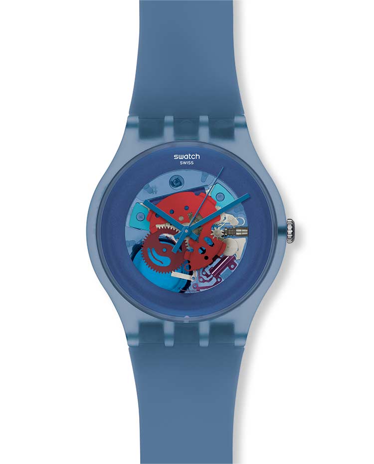 BLUE GRAY LACQUERED