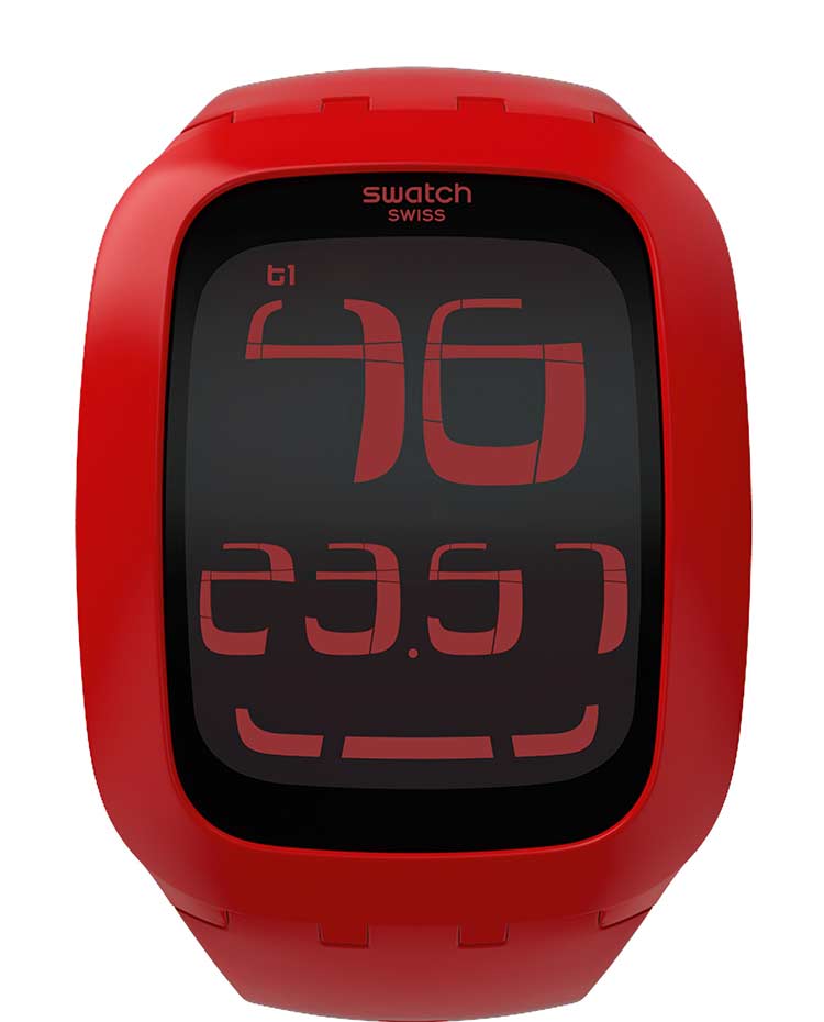 SWATCH TOUCH CHILI