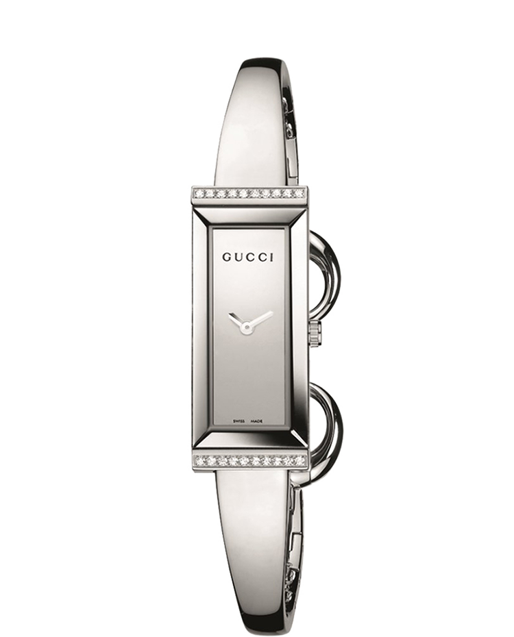 زنانه متوسط کوارتز قاب استیل برلیان دار