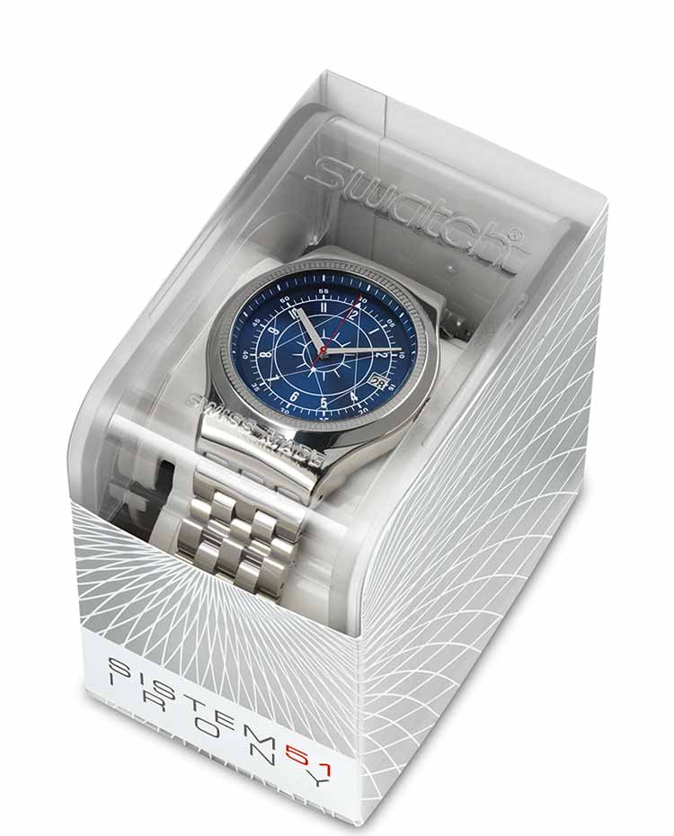 Swatch sistem51 boreal best sale yis401g irony automatic