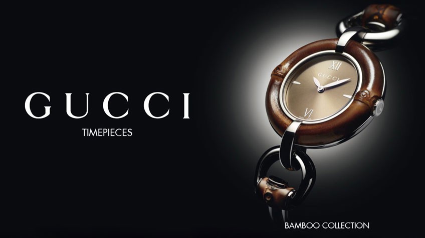بامبو گوچی ساعت دست ساز بامبو از گوچی Gucci bamboo watch kish behin شرکت بازرگانی کیش بهین